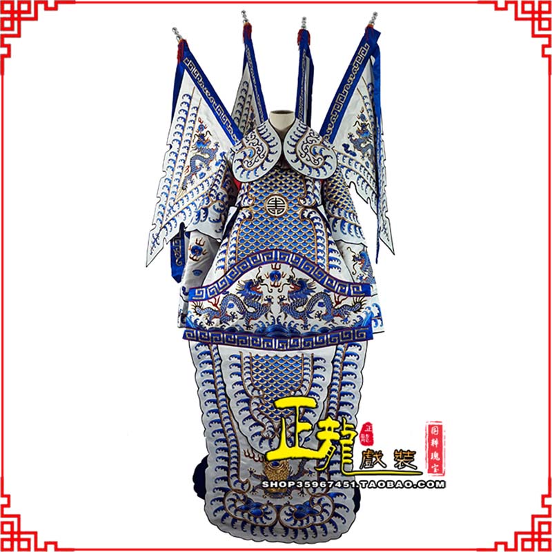 高碑店武生武将大靠祥龙勾金