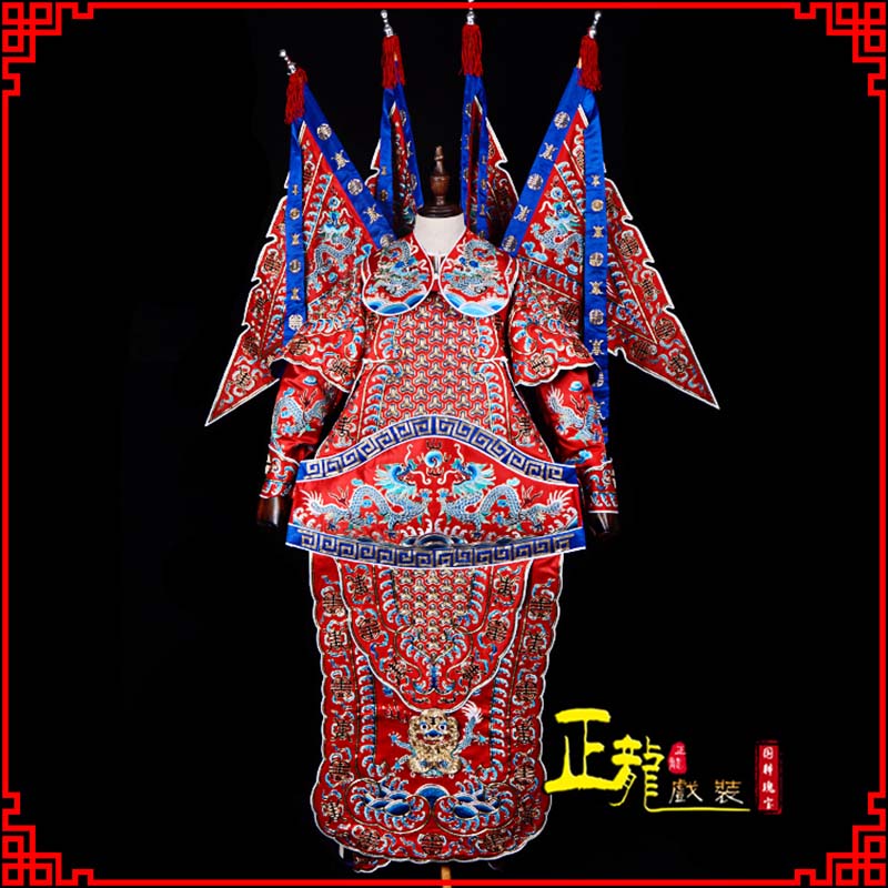 高碑店武生戏服戏曲武将靠